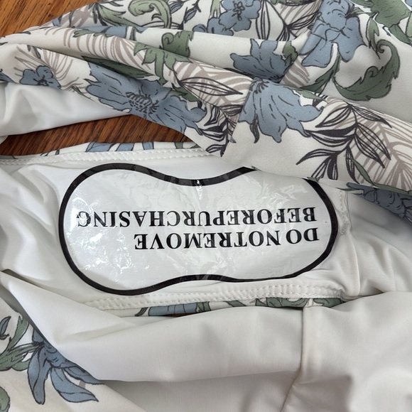 Andie bikini set Valencia top Super High Waisted Bottom Tuscan floral sz S NWOT - Picture 4 of 9